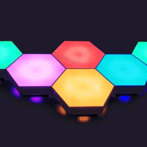 לבני תאורה דקורטיביים DRAGON RGB MODULAR LED BRICK TOUCH + RF RC