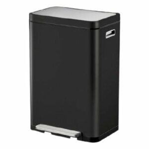 פח רגלית X-CUBE 45L מבית EKO בצבע שחור