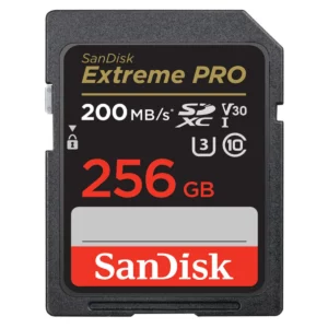 כרטיס זיכרון Extreme Pro SD 256GB