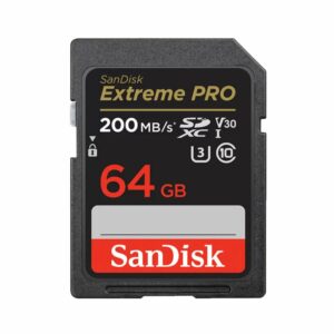 כרטיס זיכרון Extreme Pro SD 64GB