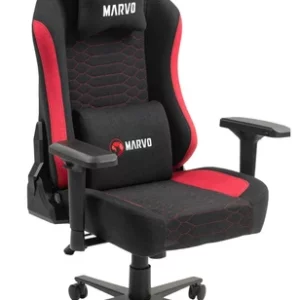 כיסא גיימינג מקצועי דגם CH-178 מבית Marvo - שחור-אדום